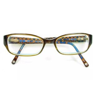 Coach Nuala Brown Prescription Glasses w/case